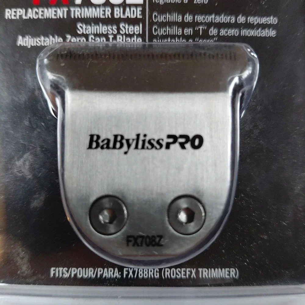 BaBylissPRO SS Adjustable Zero Gap Replacement T-Blade FX708Z Trimmer Clipper